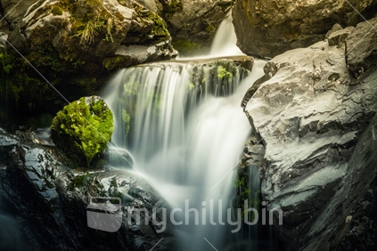 "Devils Punchbowl Waterfall" Arthur's Pass National Park
