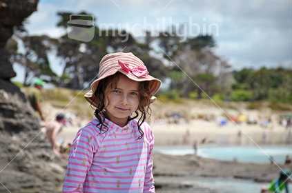 Family Snap 3: Day trip to the rockpools at Tawharanui Beach