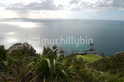 The view from Mt Maunganui, New Zealand