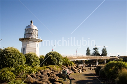 Old lighthouse in Wairoa