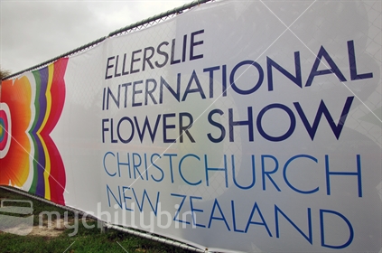Signage at 2012 Ellerslie International Flower Show, Christchurch