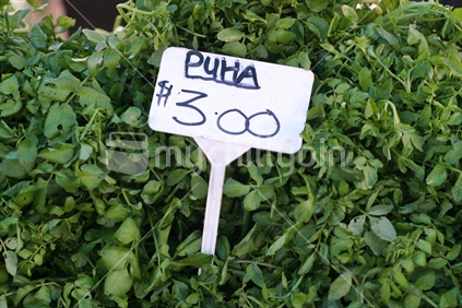 Puha (watercress) for sale
