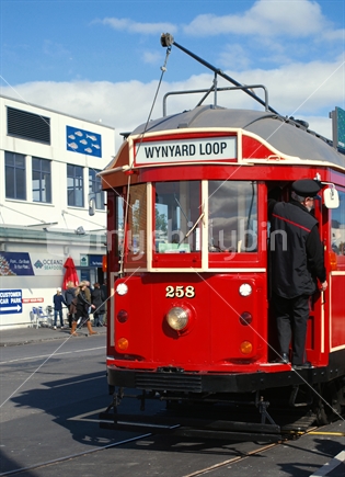 Auckland's Wynyard Loop tram.