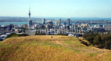 View of the city from Mt. Eden