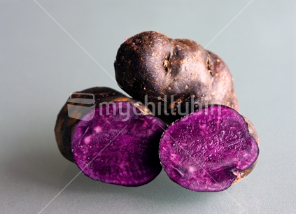 Maori potato, also known as Urenika and Tutaekuri