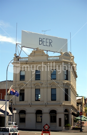 creative marketing strategy  -  the Drake Hotel sells beer