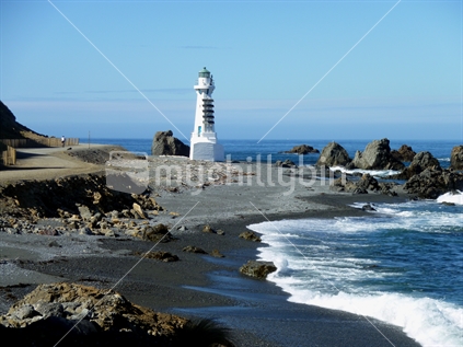 Pencarrow Lighthouse, south coast of Wellington