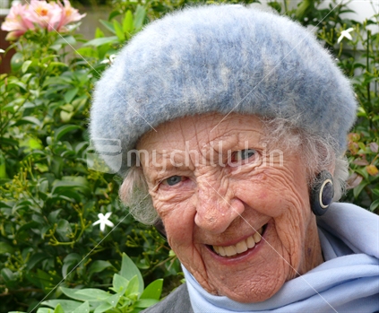 Jolly old woman