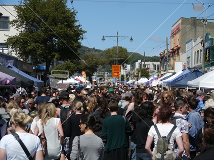 Market in Newtown, Wellington