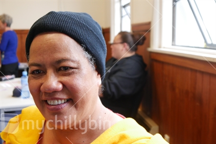 A smiling Pacific Islander in tertiary education