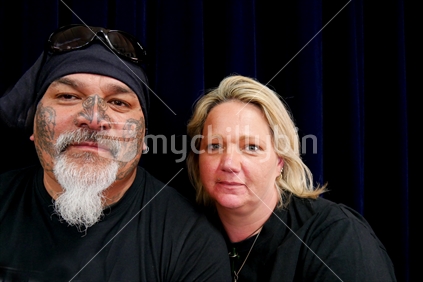 Maori and Pakeha couple