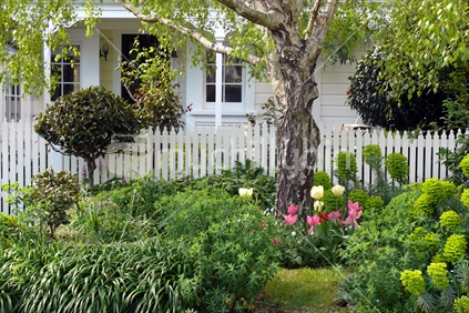 Villa with cottage garden