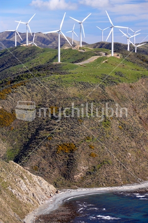 Wind Farm, Makara, Wellington, New Zealand