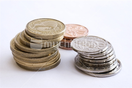 New Zealand currency coins