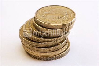New Zealand currency dollar coins