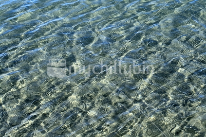 Clear water
