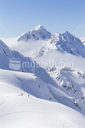 snowboarding temple basin ski area backcountry
