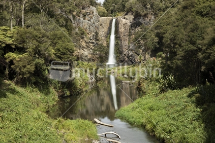 Hunua Falls waterfall and native bush, Auckland