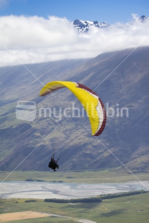 Parasailing in the South Island