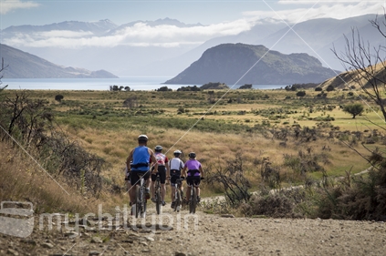 Mountain biking, West Wanaka, Central Otago