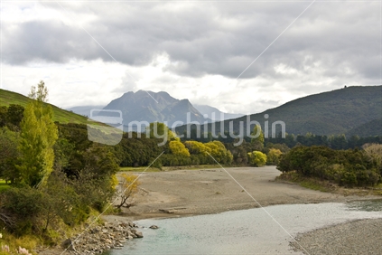 Mount Hikurangi and Mata River, East Coast, North Island, New Zealand