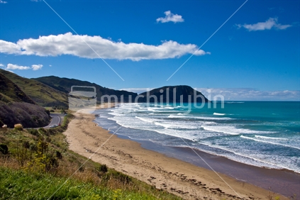Tatapouri Beach, Gisborne, East Coast, North Island, New Zealand
