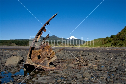 SS Gairloch Shipwreck, New Plymouth, Taranaki, New Zealand