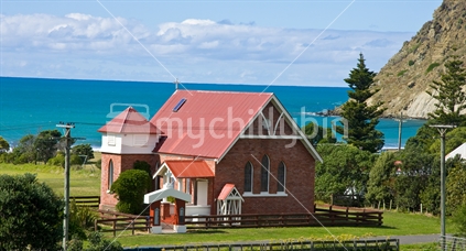 Old Church at Whangara, East Coast, North Island, New Zealand