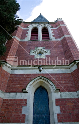 Church bell tower