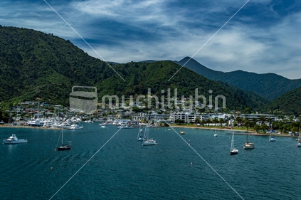 Picton town (viewed from ferry)
