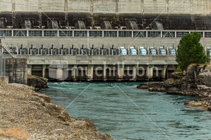 Roxburgh Dam on Clutha River