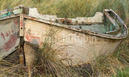 Derelict dinghy
