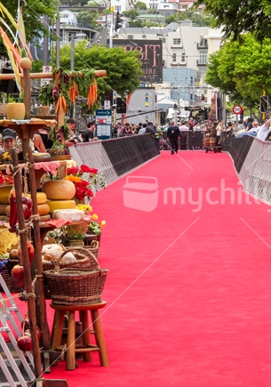 Red carpet laid in Wellington for the premiere of the Hobbit
