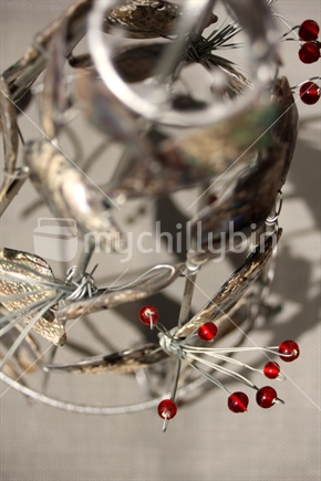 Christmas tree made of Paua pieces