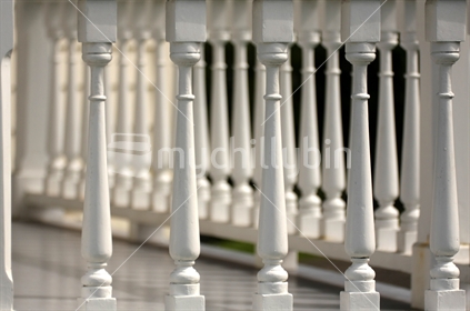 Veranda guardrail 