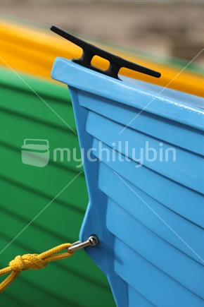 Coloured boats