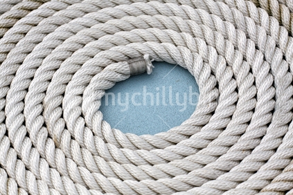 Closeup of a rope 