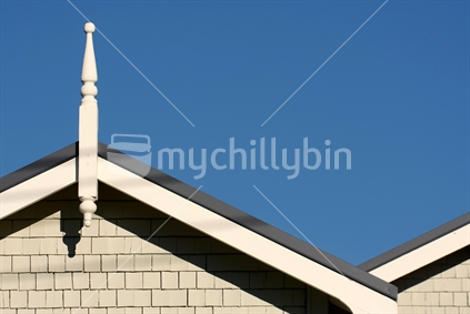 Roof of a Victorian house 