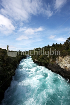 Huka Falls, Taupo, North Island, New Zealand 