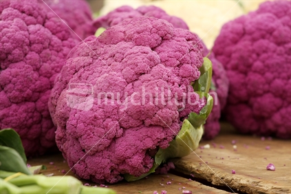 Cauliflower in pink 

