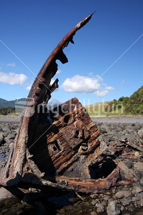 SS Gairloch Shipwreck, New Plymouth, Taranaki, New Zealand
