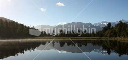 Lake Matheson, Fox Glacier, South Island, New Zealand