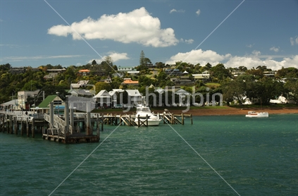 Russell village, Bay of Islands, Northland, New Zealand.
