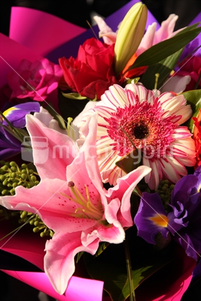 Bouquet of colourful flowers.