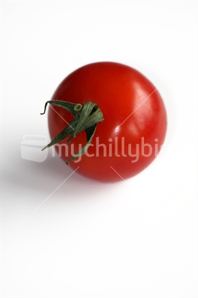 Closeup of a New Zealand vine tomato
