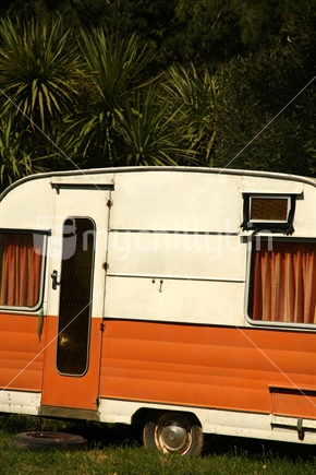 Orange caravan