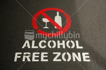 Alcohol free zone