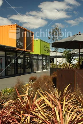 Re:Start mall in Christchurch, Canterbury, South Island