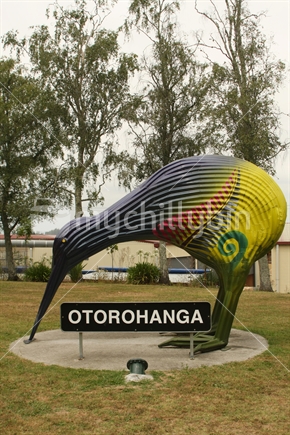 kiwi symbol, Otorohanga, Waikato, North Island