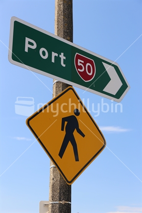 Port sign II